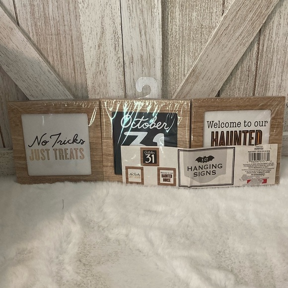 Target BP Halloween 2020 Mini Hanging Signs - Picture 1 of 8